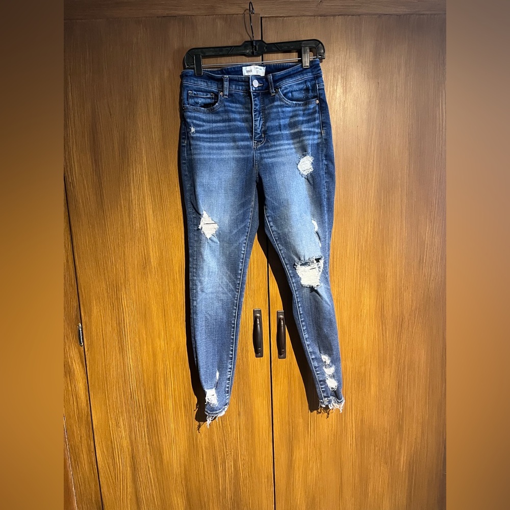 BKE Parker Distressed Denim Skinny Jeans Size 26